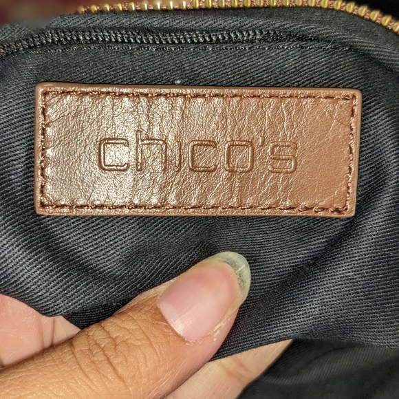 NWT leather bag by Chicos - Picture 6 of 15